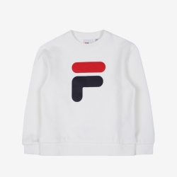 Fila Big F Logo One-on-one - Poikien T Paita - Valkoinen | FI-49963